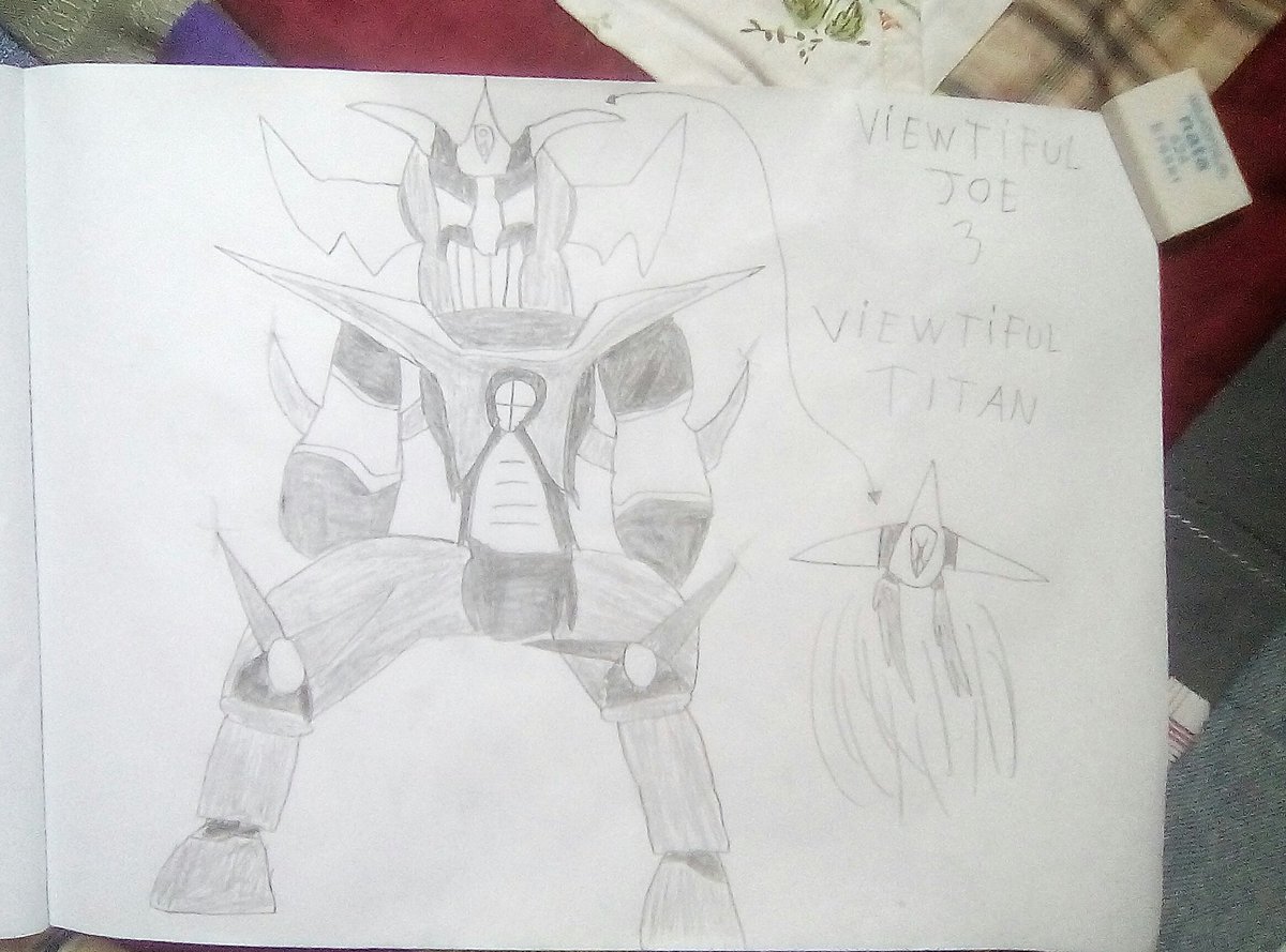 emanuelzzzz's tweet photo. Viewtiful Joe and his brand-new robot Viewtiful Titan for Viewtiful Joe 3!
#viewtifuljoe #Capcom @CapcomUSA_ @Capcom_UK @ViewtifulClub #vj3agogo #JoeMustGoOn #viewtifuljoe3 #drawings #robot https://t.co/n3DPkmJ2rH