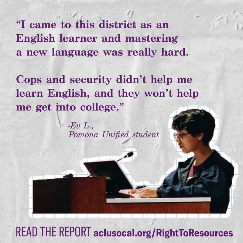 publicadvocates's tweet photo. WEBINAR: 56 SoCal districts spent tens of millions of dollars illegally on school police and law enforcement. Join us this Thursday where we'll have a Q&amp;A and show how you can take action! Register now: https://t.co/rH4Z7KuPue #WeMakeLCFFWork #OurRightToResources https://t.co/grcKosyAQS