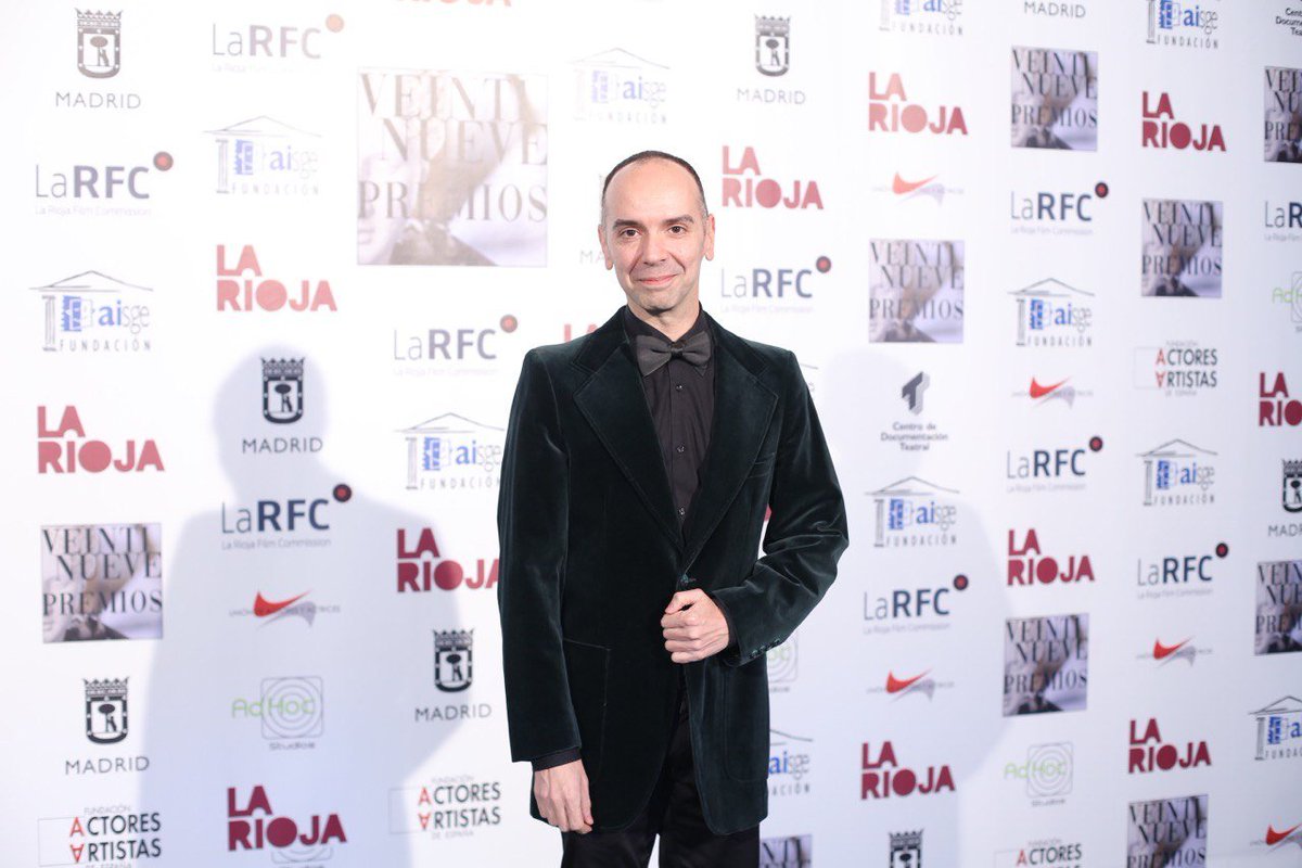 📸Jorge Muriel nominado en los #29PremiosUA a Mejor Actor Secundario Teatro por “Las cosas que sé que son verdad” | <a href="/jorge__muriel/">Jorge Muriel</a>