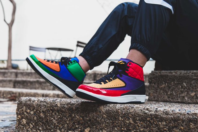 air jordan 2 retro multicolor