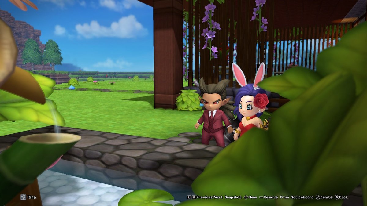 MissMiisu's tweet photo. Taking a break.. #DQB2 #DragonQuestBuilders2 #CurrentBuild #NintendoSwitch https://t.co/L0kn1u47EJ