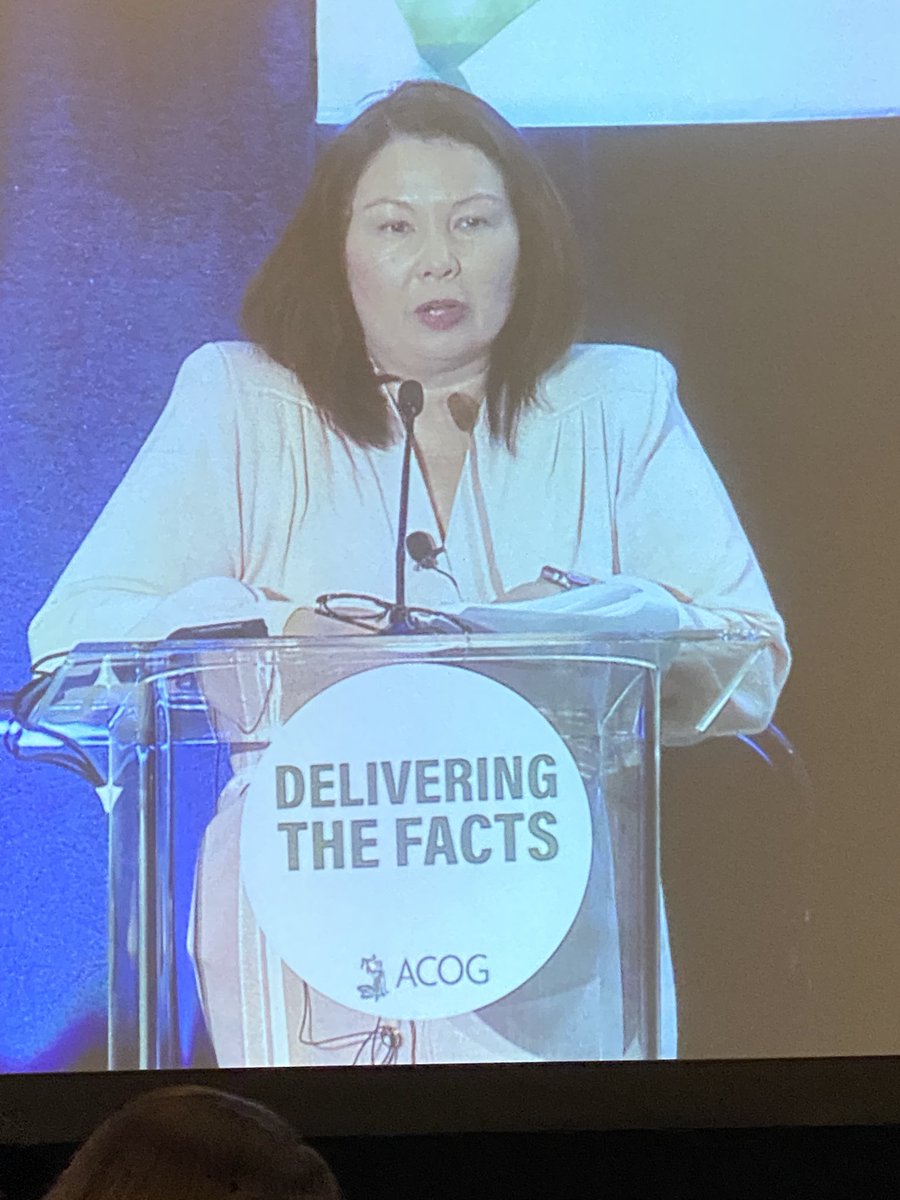 Doctorfish7's tweet photo. Inspiring words from The Honorable Tammy ⁦@SenDuckworth⁩ “We cannot accept a status quo that does not accept half of us...I believe in a future where women’s access to care is treated as it should be, as a human right.”⁦@ACOGAction⁩ #CLC2020 #NoSpinJustScience https://t.co/272RnVSE7w