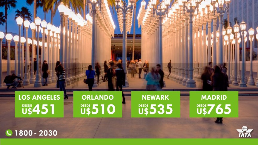AeromundoNic's tweet photo. *LOS ANGELES• ORLANDO • NEWARK • MADRID*
Te ofrecemos las mejores tarifas de temporada para que realices el viaje que deseas !

Haga sus reservas al: 1800-2030 | https://t.co/nIgN2nvWuJ

#BoletoAereos https://t.co/uuEdDYuWBm