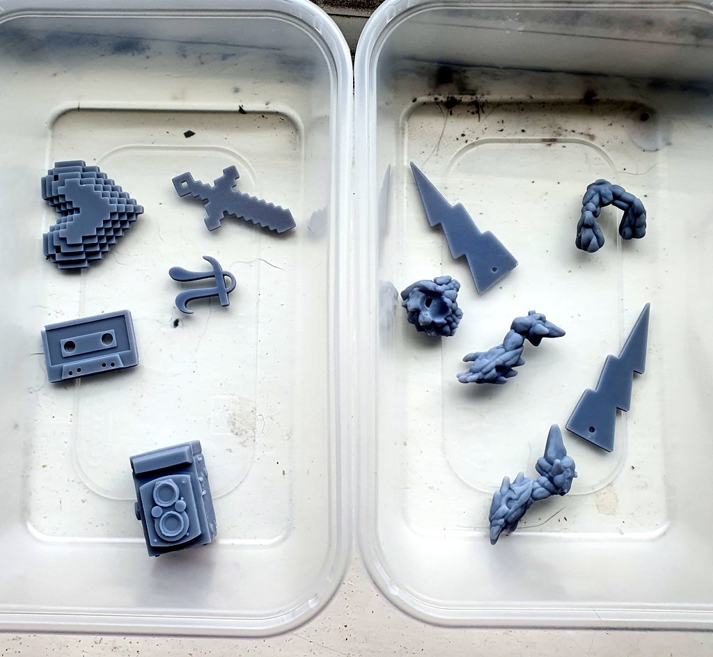 JemimaWillcox's tweet photo. I have a new hobby, #3dPrintedJewellery! 

I'd going to make some necklaces with statement words. I've see stuff like: 
Youre fierce 
Winging it
Dream big
Hustle

But they just seem a tad vapid. Any ideas on what other words I could use? https://t.co/ybayYBSZZ6
