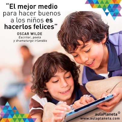 Aulaplaneta's tweet photo. Para que los niños #aprendan no hay nada mejor que qué estén felices ⬇️ https://t.co/NSYUBiXpho
