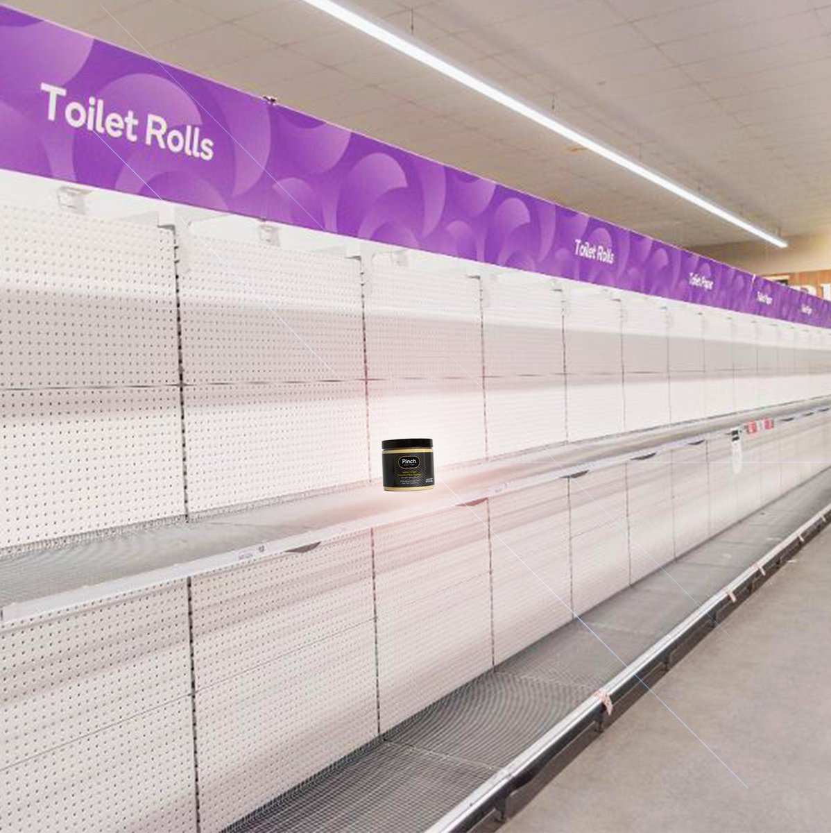 PinchMagic's tweet image. Fear not!  Pinch is here to the rescue. 
Worry less about TP shortages &amp;amp; more about your gut health (and then you’ll worry less about TP shortages 😉)
From 🧻🧻🧻🧻🧻 to 🧻. 
#Epoodemic #TP #SaveYourAss #FiberPower #Fiber #WeShipForFreeToo 
.
#Healthy #GutHealth #UpgradeYourPoop