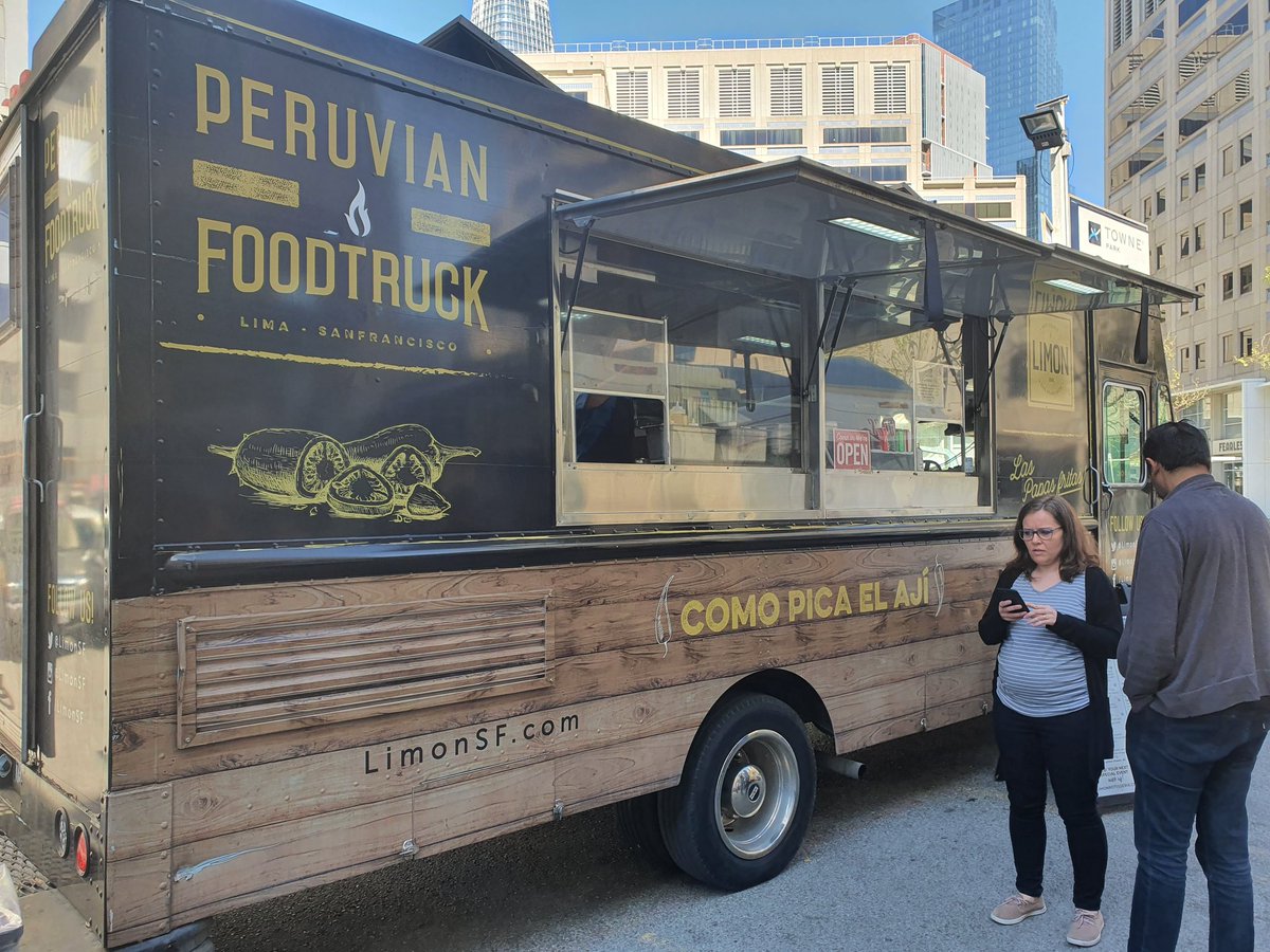 Today!! <a href="/808pokeshack/">808 Poke Shack</a>, <a href="/MozzeriaSF/">Mozzeria SF Food Truck</a>,<a href="/LimonRotisserie/">Limon Rotisserie</a>, <a href="/sporkandstix/">Spork&Stix</a>,<a href="/Jeepsilog/">Jeepsilog Foodtruck</a>, <a href="/CurryUpNow/">Curry Up Now</a> 350 2nd St, 11am-2pm.

Bookmark trucks.foodeaze.net for daily lineup of delicious food!!