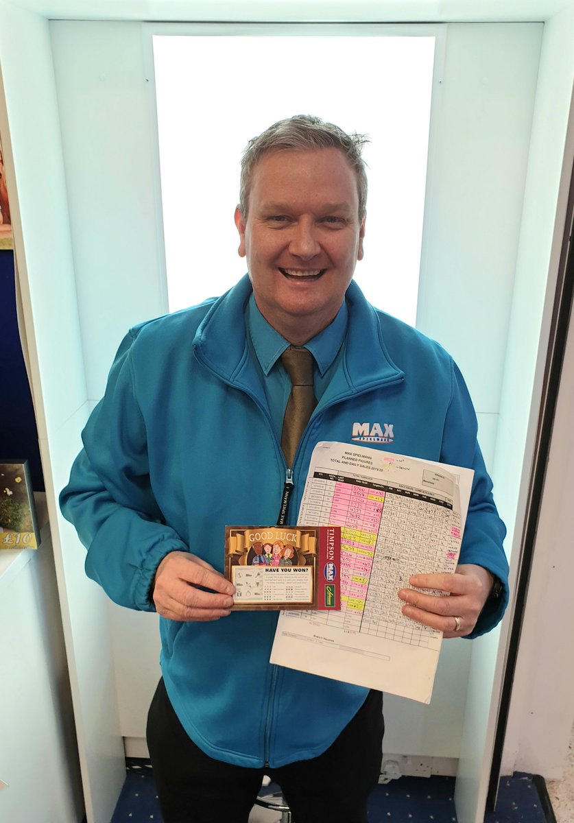 I think 10%+ on last year deserves rewarding! Congratulations on your great achievement Mark in Mansfield