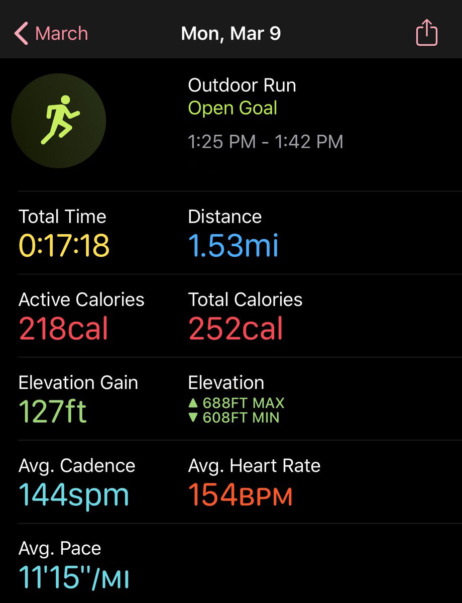 It’s been wayyy too long. Who wants to #GoForARun with me via #AppleWatch & we can challenge each other to get better & stay consistent? #LifeAtATT #GoalSub190