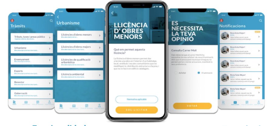 Judithbayes1's tweet photo. @pauricoma @TGNdigital excel-lent noticia l’administració mòbil; però no cal que espereu 4 anys. A Tramit ja ho tenim desenvolupat i ens posem a la vostra disposició. https://t.co/j4f7hcaSgX https://t.co/DUSQzliS3z