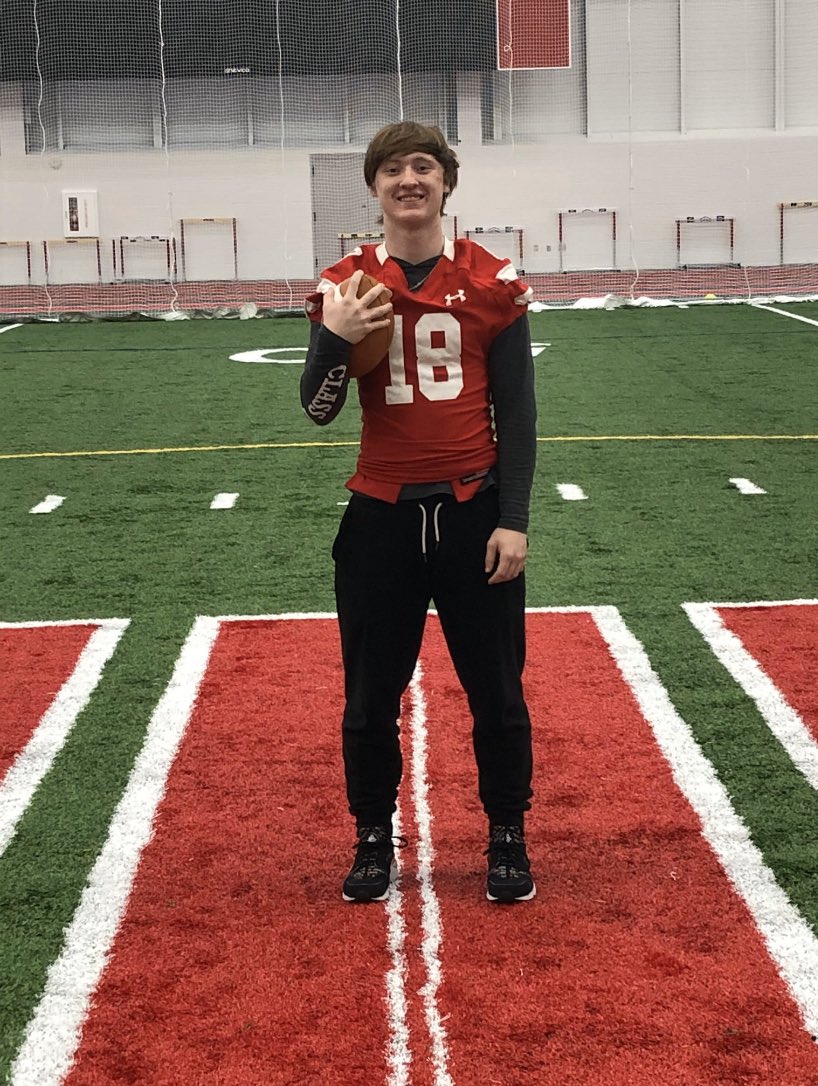 sowens9979's tweet photo. Extremely proud of @nick_br0wn on his commitment to Wittenberg!  They are getting a top notch guy that I would go into battle with any day! https://t.co/wUR5zk1ey9