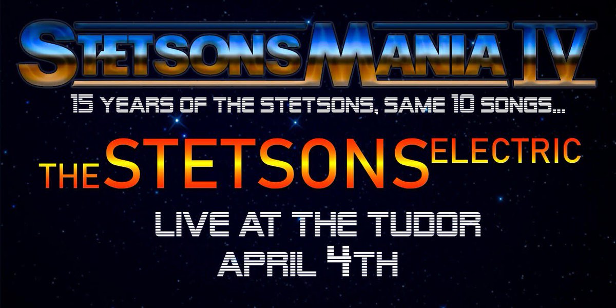 facebook.com/events/s/stets… StetsonsMania4 Baybeeeee! <a href="/TheTudorWigan/">The Tudor Wigan</a> #DasGiddy