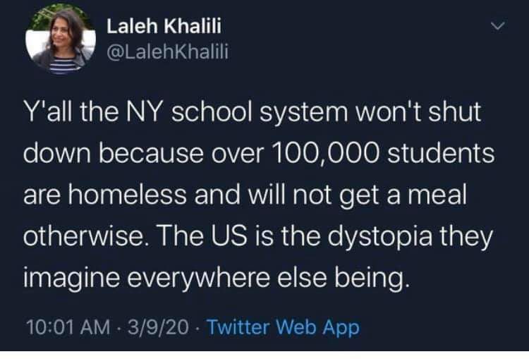 ZellyBeen's tweet photo. #capitalism is not set up for dealing with a crisis, it's just not economically viable to be prepared. 
#coronavirus https://t.co/b7f2p8vUk4