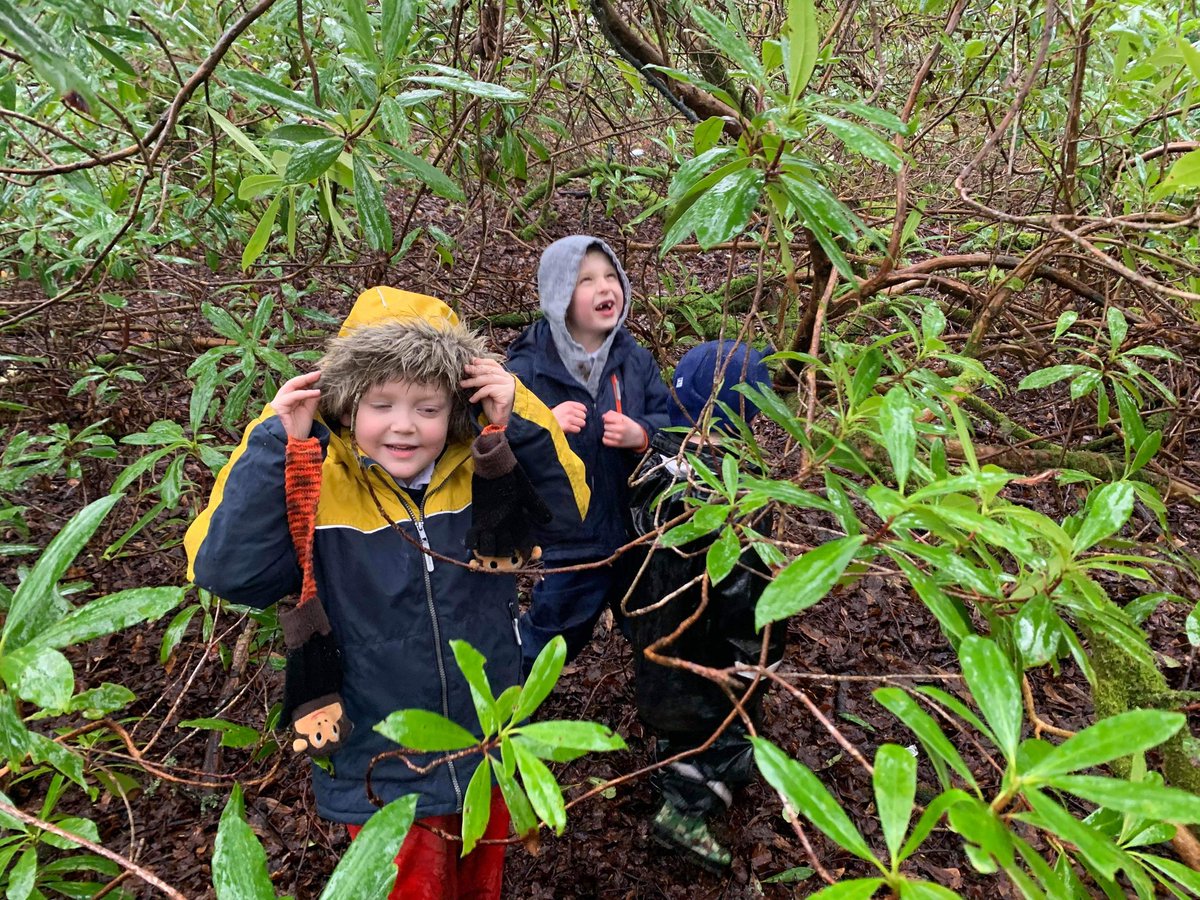 BowmorePrimary's tweet photo. Chaidh Sgoil-Àraich agus G1-3 air turas don choille an-diugh gus rannsachadh a dhèanamh air àrainnean.
Sgoil-Àraich and G1-3 took a trip to the woods today to learn about habitats.
#seachdainsaidheans #Gàidhlig #GME #Ìle #AnGruffalo #scienceweek #3assets #STEM https://t.co/aMHXlbX4I6