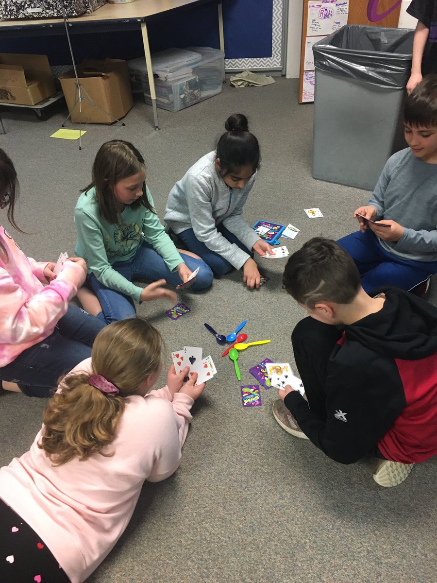 Executive Functioning Club playing games that grow our executive functioning skills.
