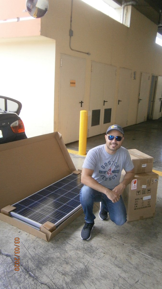 altEstore's tweet photo. To #celebrate altE's 20th bday, we asked for great #solar install #photos.
Carlos J. Santiago and Steve Hogan won a @KiloVault Emergency Backup Station - valued over $1500! #Congratulations!
#altEStore #contest #winner #batterybackup #solarpower #altESolarCon #KiloVault https://t.co/qbsaM449Z8