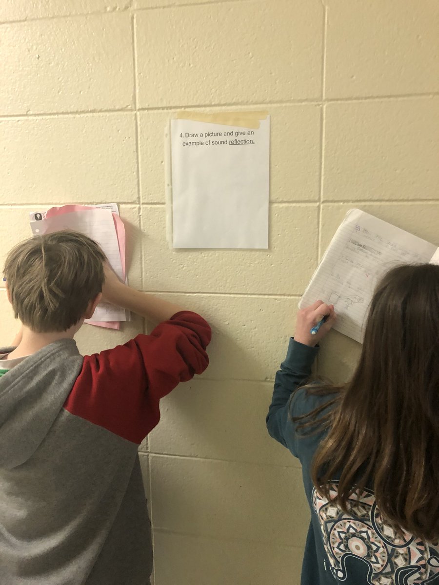 MrsCarissaHynes's tweet photo. Review day in full swing! We used stations today in a speed round to get ready for our sound test tomorrow. Movement helps our brains to think more clearly and with a purpose! #andROTATE #speedround #steffenpride https://t.co/10yPdJdLs3