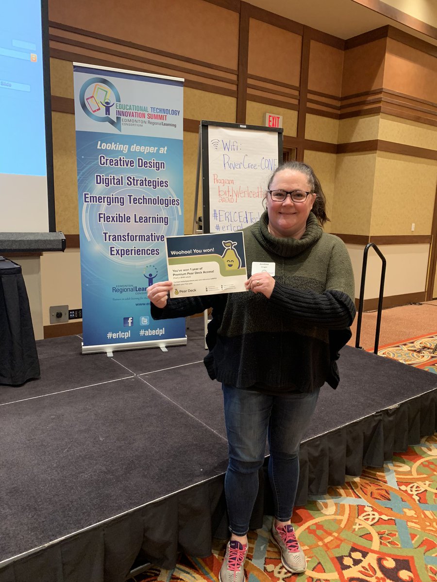 erlcpl's tweet photo. Congratulations to our βBest Tweetβ winner for winning a 1 year premium access for @PearDeck at the 2020 ERLC Tech Summit!
#erlcpl #ERLCEdTech https://t.co/eLqcGnOBpp
