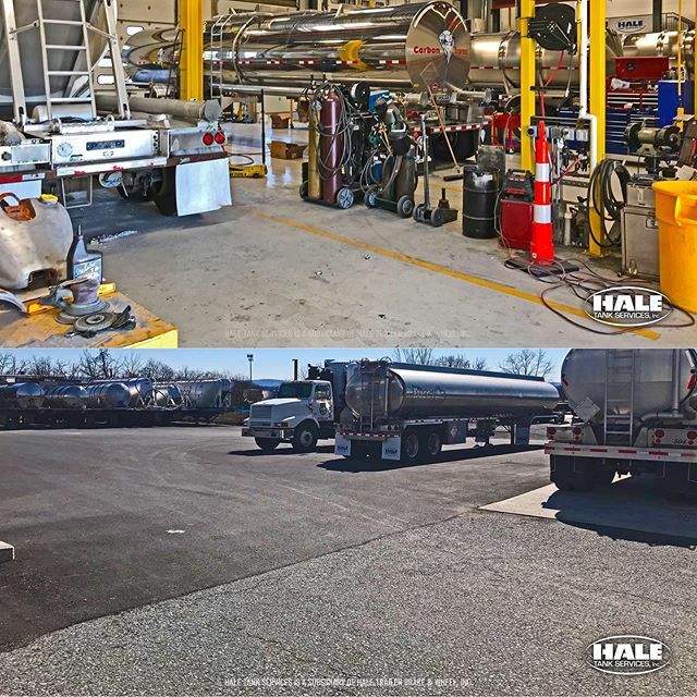 Hale_ATown's tweet photo. Hale Tank Services is getting full. For all your tank trailer needs, stop by or give us a call to schedule an appointment! #haletankservices #haleatown #atownservice #atownsales #atownparts #atownrentals #HALE #halehasit #trailers #trucking #tanker #tankrepair #tankrepairs #… https://t.co/LsDIrWU9v3