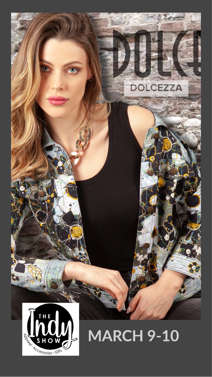 DolcezzaMtl's tweet photo. Come discover the #Dolcezza #Fall2020 collection at the following #TradeShows this week:

THREDZ Show, Toronto, March 8-11
@cmcdtla, March 8-11
Indiana Women's Apparel Club, March 9-10
@MetroShowVan, March 12-17

We hope to see you there!
https://t.co/tTMYINynvn #DolcezzaMontreal https://t.co/6ueHpClef8