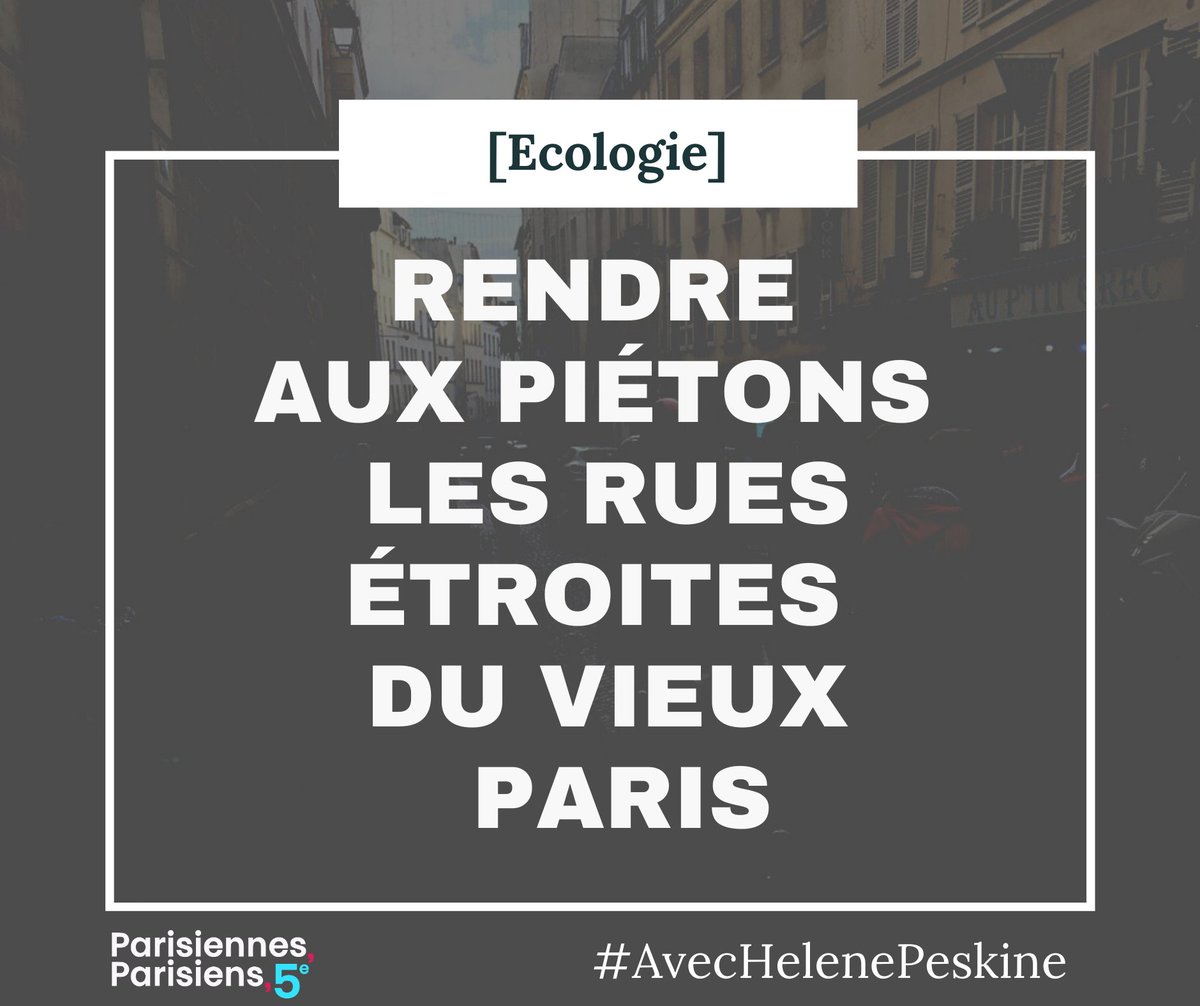 Parisien_nes05's tweet photo. [J-6 Municipales]
L’équipe PP05 désire un quartier fidèle à la valeur-clé de sa tête de liste : l'écologie !
Fondatrice de la plateforme Peps, elle oeuvre au quotidien pour un monde plus écologique.
#Le5emeAuCoeur #AvecHelenePeskine #Municipales2020 #MunicipalesParis2020
@HlnPsk5 https://t.co/TBosQxrvXw