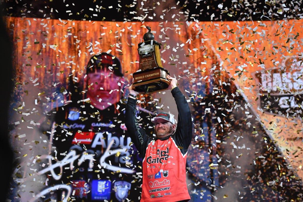 Abu_Garcia's tweet photo. Congratulations to @cherryhank on winning the 50th Bassmaster Classic! #AbuGarcia #AbuGarciaForLife #ClassicChamp https://t.co/709vRL8Dr6