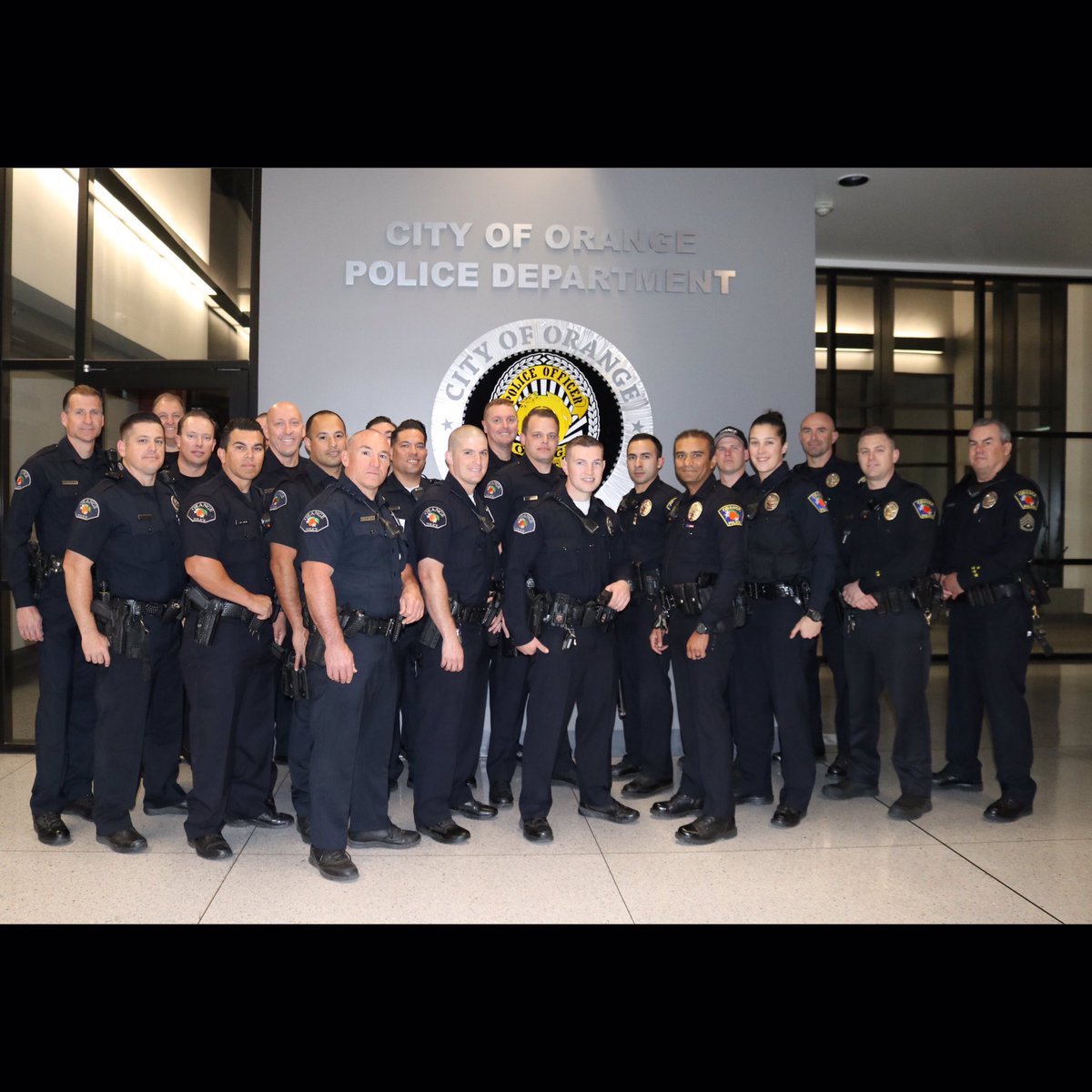 CityOfOrangePD's tweet photo. The Orange Police Department has a new look!    Today we are pleased to announce the City of Orange Police Department’s NEW patch and badge!  
#OrangePD #CityofOrange #badge #patch #police https://t.co/aVyW3tdybS