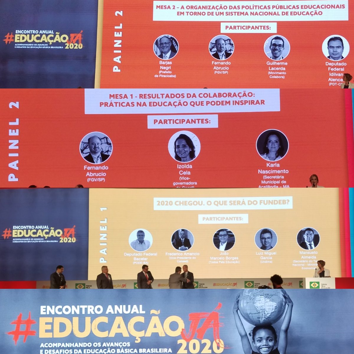 tatianasoster's tweet photo. Excelentes painéis que propiciaram o debate político ao vivo sobre FUNDEB, troca de experiências de cooperação de sucesso e Sistema Nacional de Educação.
#todospelaeducacao #educacaoja #educacaoja2020 https://t.co/g8EyOnqqIK
