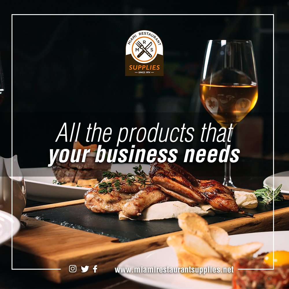 We have many different styles on our serveware to fit different businesses! Come check them out yourself and find which fits your restaurant best!
.
.
.
#RestaurantSupplies #ResutaurantUtensils #Miami #RestaurantsInMiami #KitchenMustHaves #Kitchen #MiamiRestaurants #BarSupplies