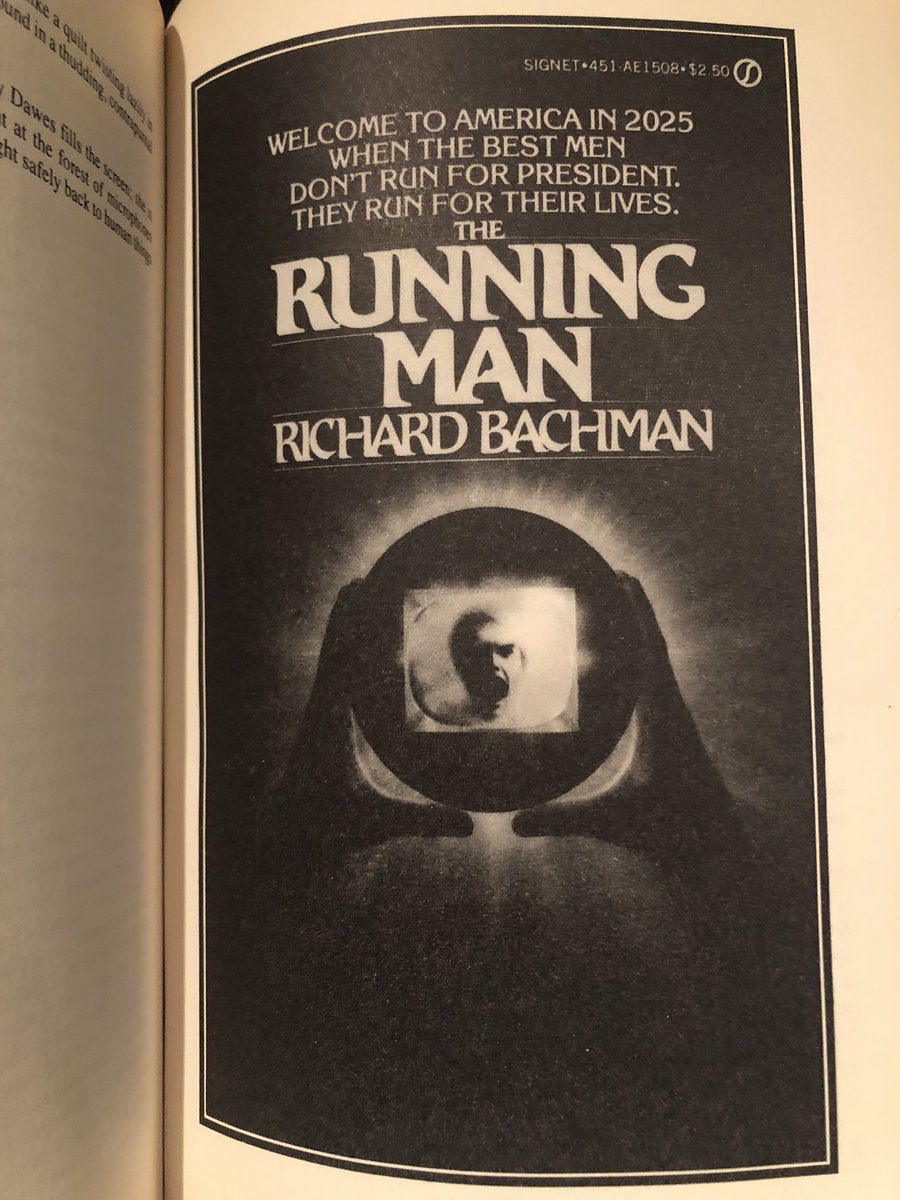magictoasterfi1's tweet photo. This book means so much to me. Not just cause I asked for it as a birthday gift for turning 14, and not cause itβs #stephenking, but I found a $10 bill in it years later that allowed me to play a #sportselect ticket that won me $165 bucks! I will never forget Richard Bachman. https://t.co/r65AylLteK