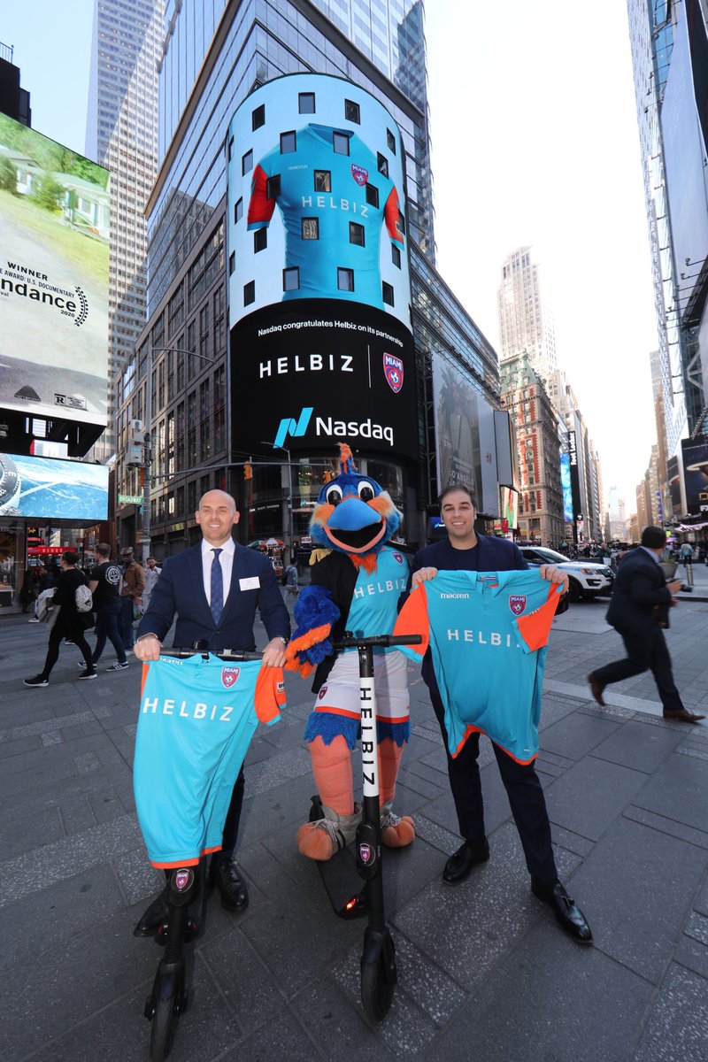 We're excited to announce our partnership with 
<a href="/TheMiamiFC/">Miami FC</a> as its exclusive jersey sponsor and official transportation partner! We're committed to serving the 
<a href="/CityofMiami/">City of Miami</a>
 community and offering a safe and sustainable way to get around! 

Thanks to <a href="/Nasdaq/">Nasdaq</a> for hosting us today