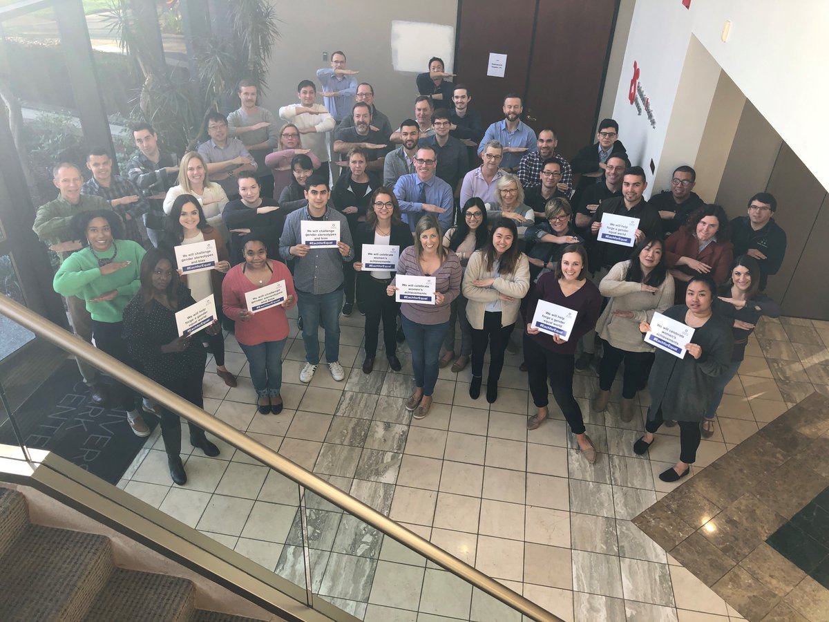 We celebrated International Women's Day at all our offices today, recognizing the achievements of all our amazing female engineers, surveyors, landscape architects, and other professionals! #IWD2020 #EachforEqual #WomenatWork