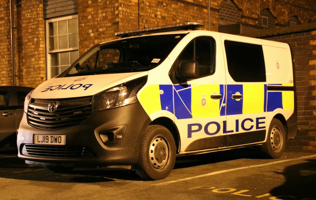 Central1850's tweet photo. Lovely @BTPCheshire van seen on base at Crewe. #C401 
@VinnymanOne @Dominic91670509 https://t.co/xDoI0KXbD5