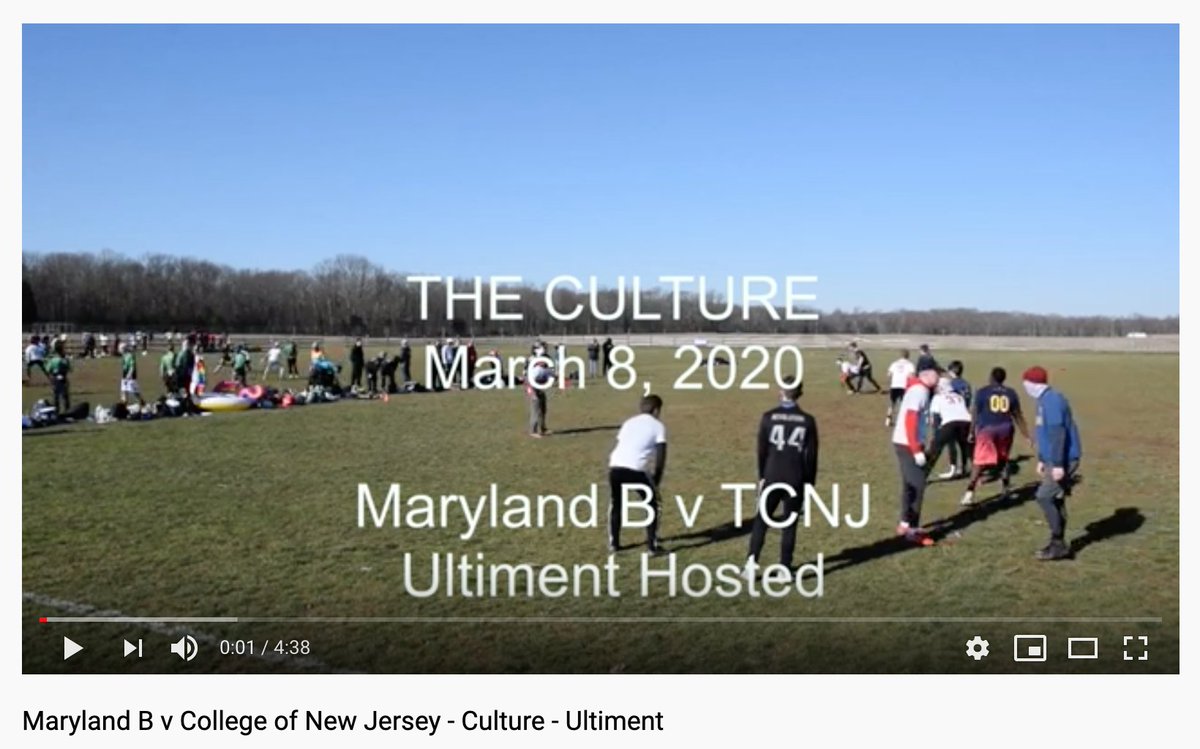 ⚠️🥏📹UNIVERSE POINT FILM📹🥏⚠️

Maryland B v College of New Jersey

👇📹👇📹👇
youtu.be/CY4HBCNbGs0