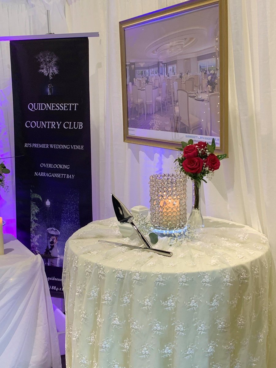 Yesterday's Bridal Show was a success! ✨ For more information or any inquiries please contact us at (401)884 - 1100 📞