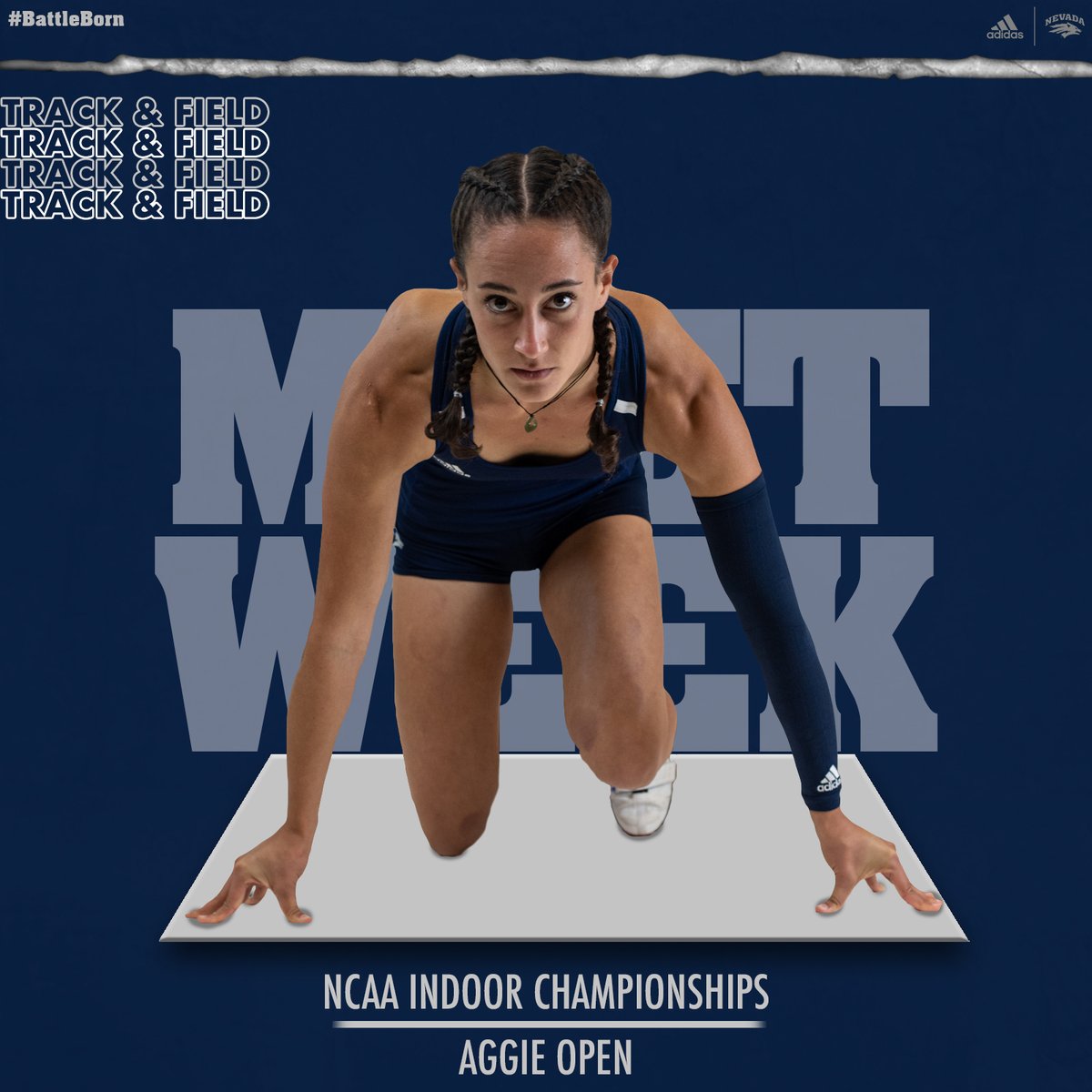 WolfPackTrack's tweet photo. NCAA Indoor Championship &amp; our first outdoor meet? It can’t get any better than this! 

#BattleBorn // #WeAreNEVADA https://t.co/NY1bG0T3S7