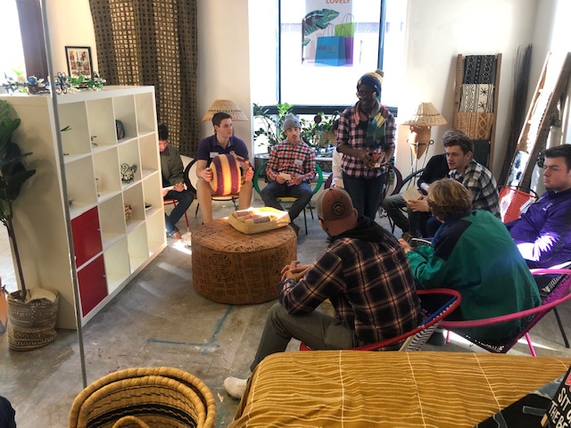 SchulzeSchool's tweet photo. Schulze Innovation Scholars recently visited @HouseOfTalents, a social enterprise founded by MBA alumna Kate Herzog! This field trip is part of our programming that introduces the scholars to social entrepreneurs, start-ups, and corporate innovation centers. https://t.co/dpL30KYTn4