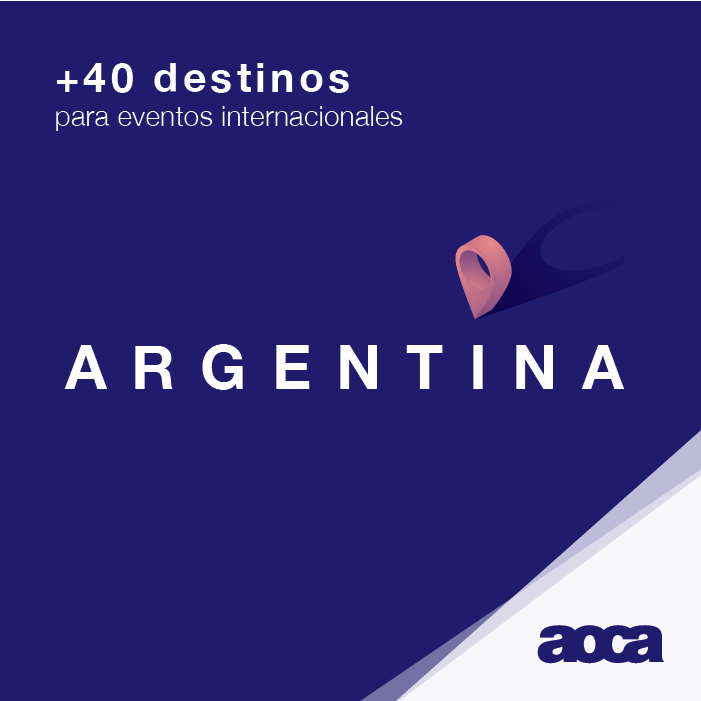 #Argentina tiene 40 destinos 📍 preparados para recibir eventos 🌎internacionales. 

#DestinoSedeDeEventos #EventosInternacionales #40Destinos