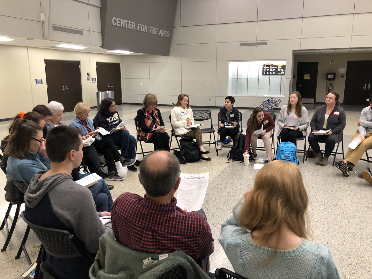 dmpeachy's tweet photo. Special thanks to all participants this afternoon at our 12th community book discussion. This one over Crisis in the Red Zone by Richard Preston. Thanks @Solon_Ed_Found for your support in this valuable event! #soloncsd #solonstrong https://t.co/Umc4ZHgP9B
