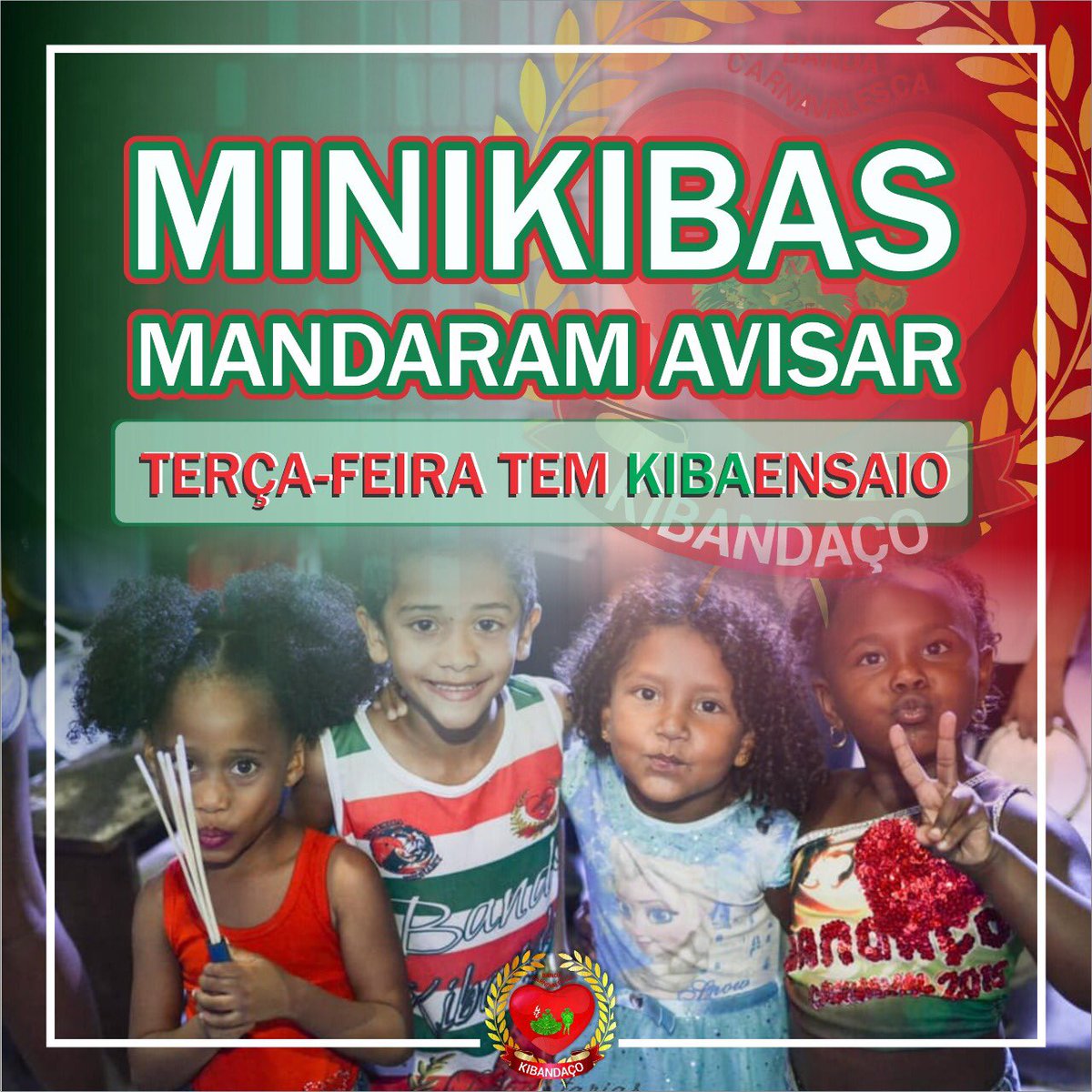 kiba2019's tweet photo. Amanhã último dia de abadás a $25,00 reais , corre e vai lá no ensaio comprar o teu VAI SUBIR ❤️🇧🇬💚 https://t.co/RDFw1gV9xE