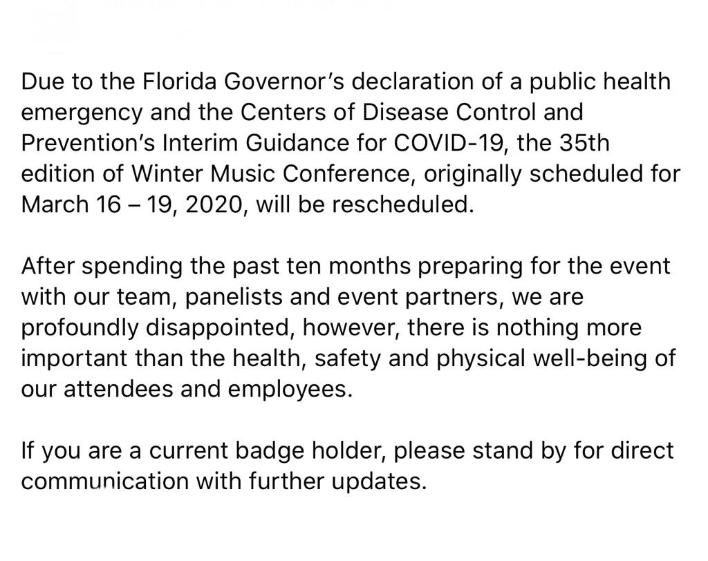 Winter Music Conference tweet media