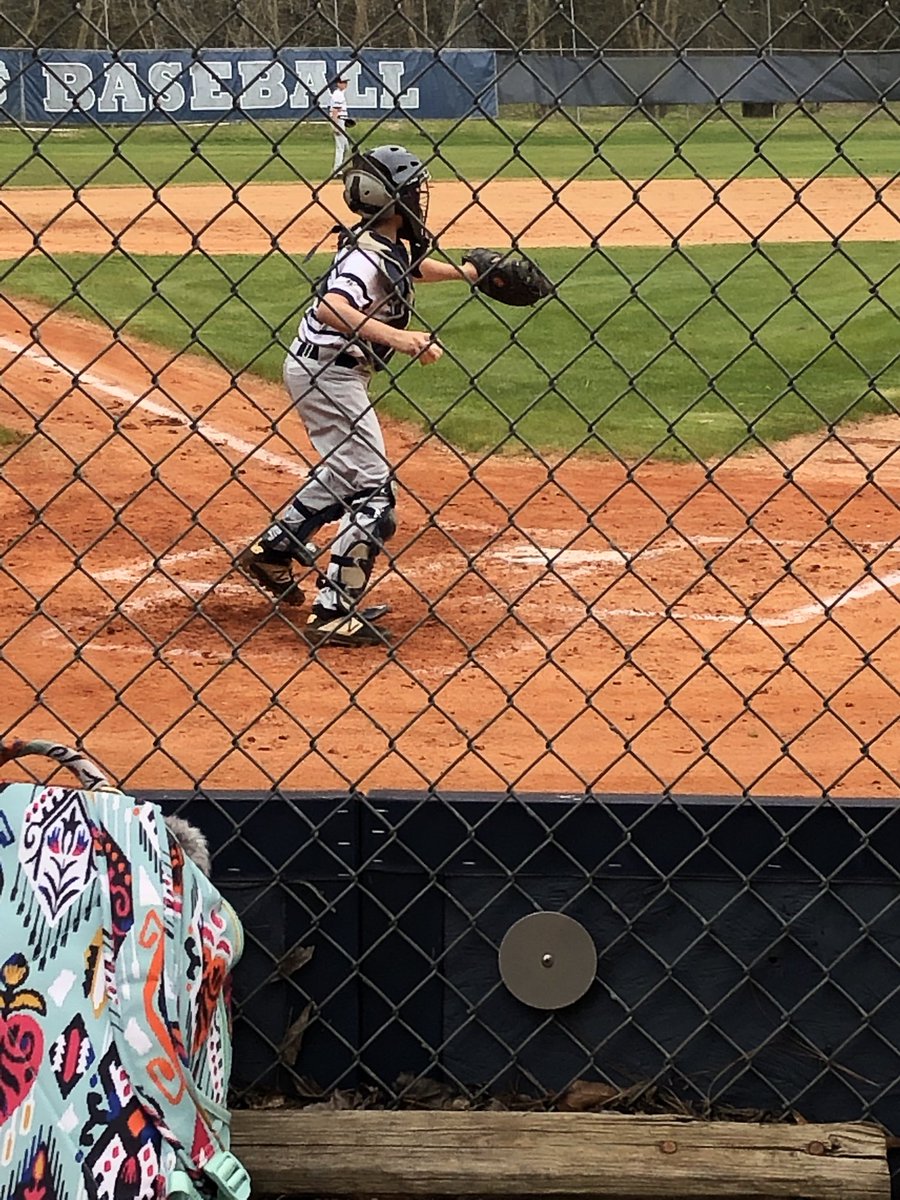 Back at it! Go Knights! #stfrancisknights #catching