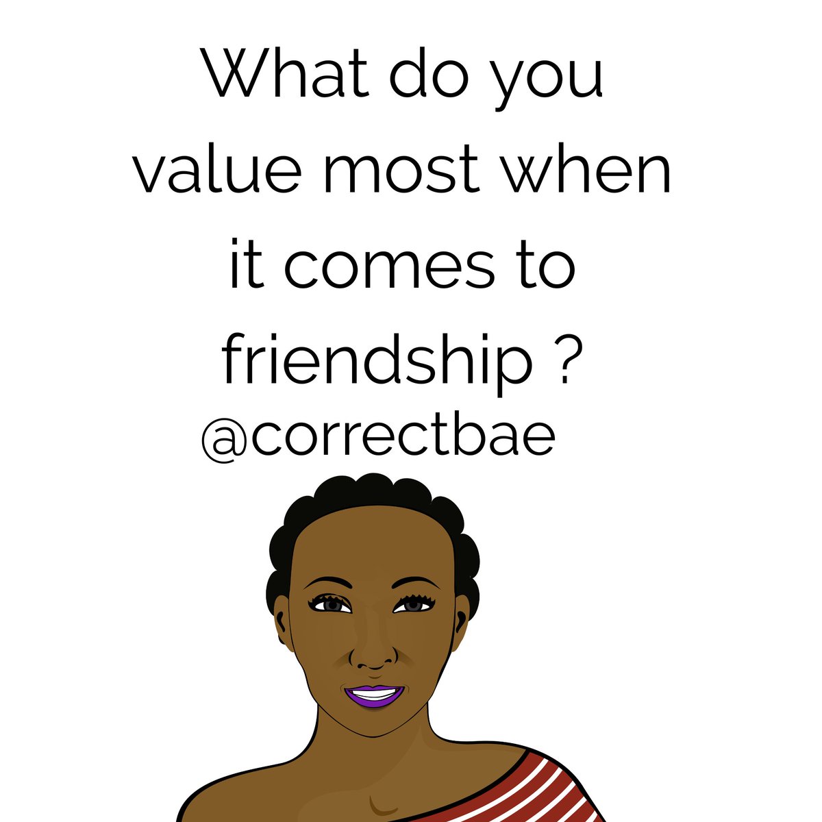 correctbae's tweet image. It&apos;s the midnight discussion baby 😍 😘 😍

What do you value most when it comes to friendship ?

#correctbae #midnightdiscussion #meme