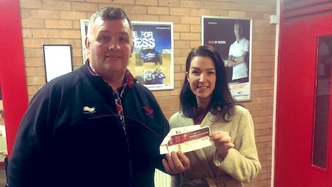 The lucky winner of a pair of tickets to watch Wales v Scotland this weekend is Christine Davies! Llongyfarchiadau! 

Thank you to all that entered the competition. Keep an eye out for our next promotion which will be happening soon.

#CTSTyres #GiveDelABell