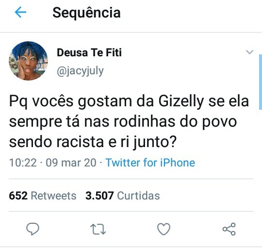 Bbb20Sara's tweet photo. Os fãs do PRIOR TÃO ATIRANDO TUDO QUE É CANTO AS FAKE NEWS , alguém sabe pq do surto deles ? E percebem SEMPRE COLOCANDO GI NO PAPO #BBB2O https://t.co/SONCoEfVN5