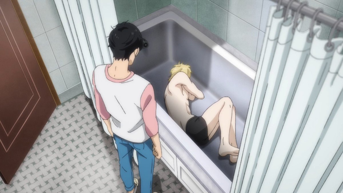 hatakelynx's tweet photo. no bitch, YOU live in a society, i live in Banana Fish Ep18 / 01:53-04:03 https://t.co/x7bd1ErGWy