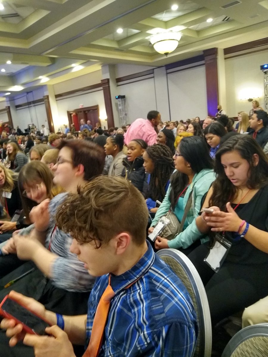 BenDavis_BPA's tweet photo. Day 1 of State Leadership has been a load of fun! Congratulations to Daniela Zamorano for being awarded the BPA All Star award! Awards are on Tuesday morning. How well did you think you did? #BPASLC #IndianaBPA @National_BPA @inbpa https://t.co/D50UXDu2OZ
