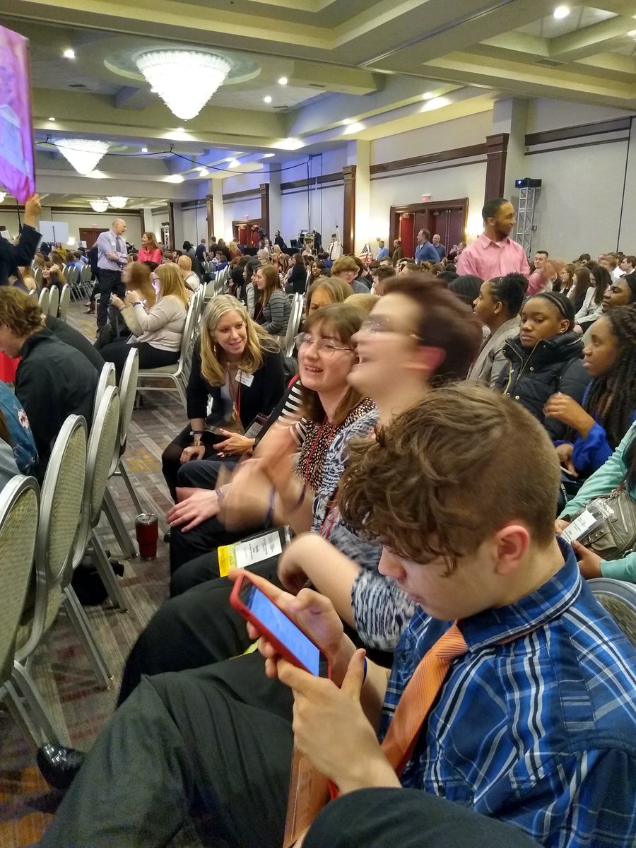 BenDavis_BPA's tweet photo. Day 1 of State Leadership has been a load of fun! Congratulations to Daniela Zamorano for being awarded the BPA All Star award! Awards are on Tuesday morning. How well did you think you did? #BPASLC #IndianaBPA @National_BPA @inbpa https://t.co/D50UXDu2OZ