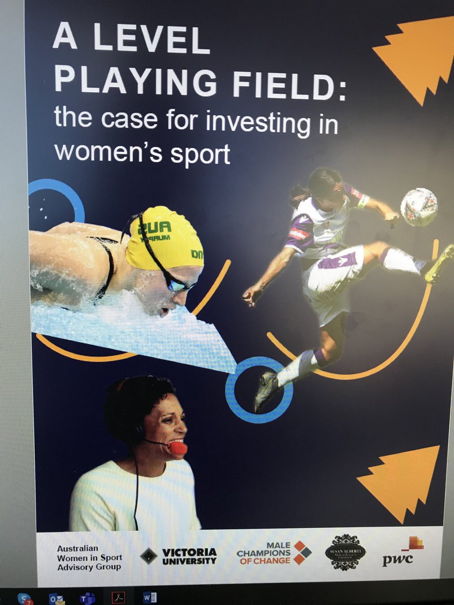 The case for investing in women in sport: a resource to assist organisations vu.edu.au/awisag  Launched on #IWD20 #womeninsport