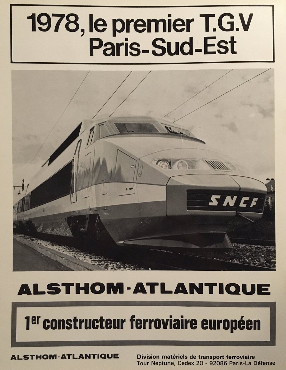 Publicité d’#Alsthom-Atlantique en 1978.
#AurevoirPatrick #patrimoineSNCF